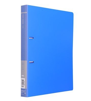 DELI E5383 2 D RING BINDER 1" PP