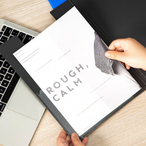 DELI E5440 FOAM PP DOUBLE CLIPBOARD ASST