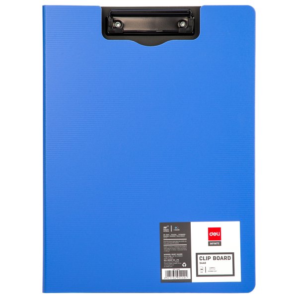 DELI E5440 FOAM PP DOUBLE CLIPBOARD ASST
