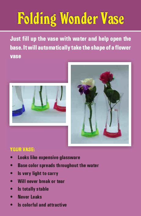 Folding Wonder Vase