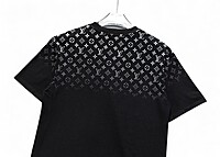 Playera Louis Vuitton Monograma Superior Tonos Oscuros