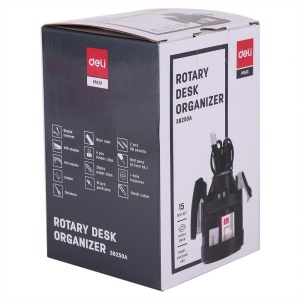 DELI 38250A DESK ORGANIZER REVOLVING