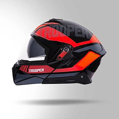 STUDDS TROOPER D1 BLACK N8 PINK D/V (L)