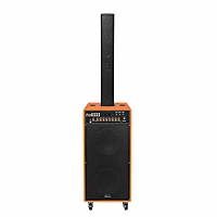 Oudiobop BK-SZ802 Portable Rechargeable Sound System with Dual Microphones