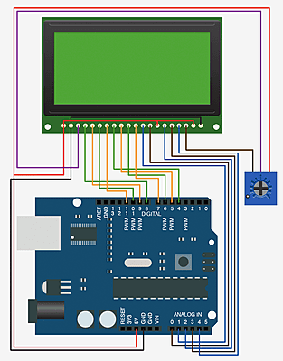 Dots Graphic LCD for Arduino 128x64