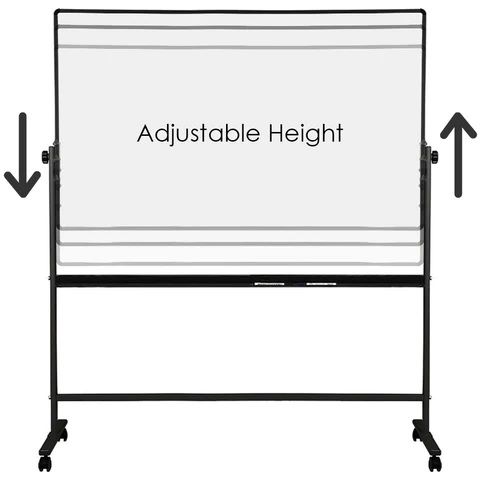 DELI E7883 5x3FT MOBILE WHITEBOARD