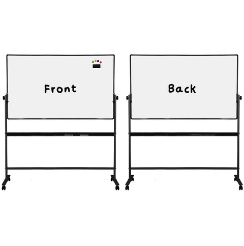 DELI E7883 5x3FT MOBILE WHITEBOARD