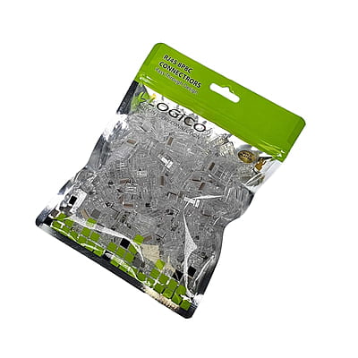 CAT6/CAT6A Extra Large RJ45 8P8C Pass Through Modular Plug Unshielded connector, 100pcs CAT6/CAT6A Extra Large RJ45 8P8C Pass Through Modular Plug Unshielded connector, 100pcs