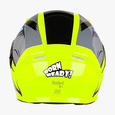 STEELBIRD SBA-21 BORN READY GLOSSY FLUO NEON C/V (M)