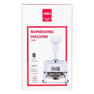 DELI 7508 EASY NUMBERING MACHINE 8 DIGIT