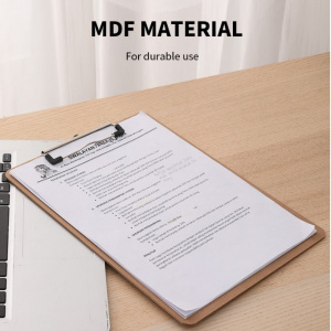 DELI E9226 MDF BROWN HD CLIPBOARD