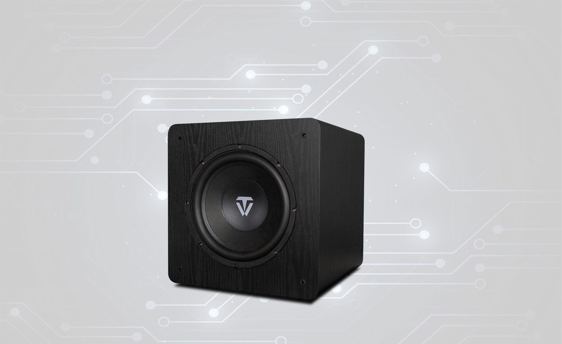 Tonewinner 400W deeper powered subwoofer 12 inch manufacturer