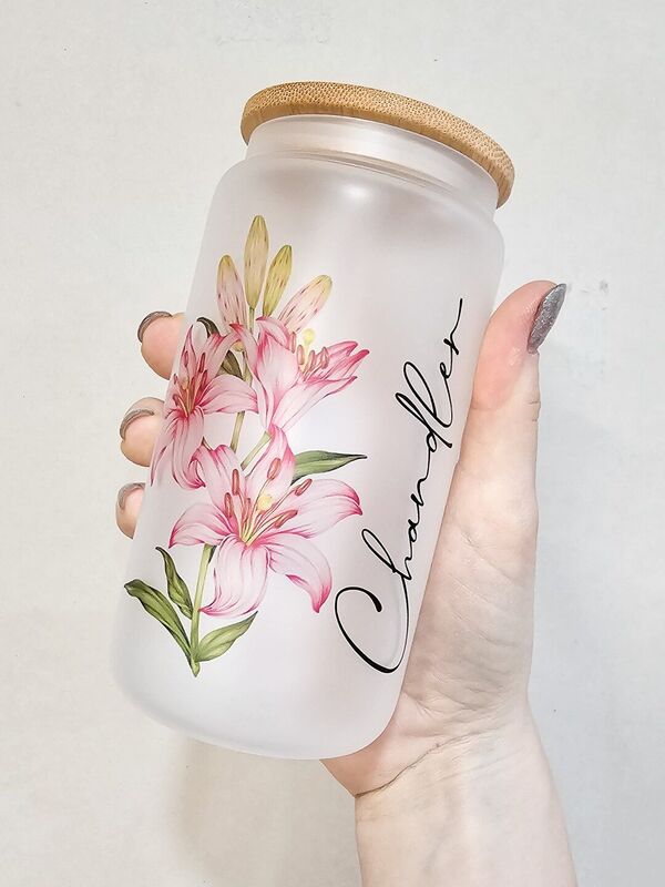 Glass Tumbler Frosted