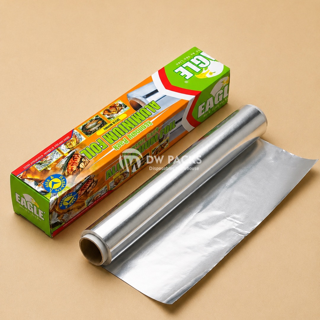 EAGLE ALUMINUM FOIL PAPER ROLL (FULL 45CM)
