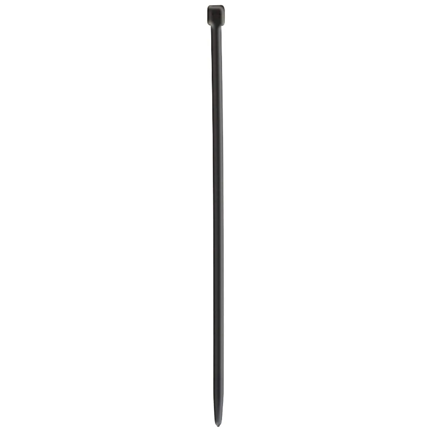 500233 Temperature-Rated Cable Ties, 100 Pack, 11", Black