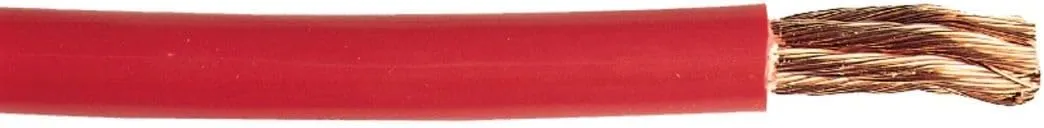 East Penn 04602 6-Gauge Battery Cable, Red (100 ft)
