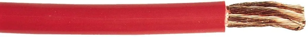 East Penn 04602 6-Gauge Battery Cable, Red (100 ft)