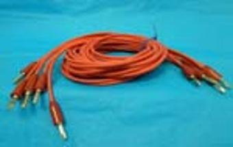 Red Banana Plug Cable