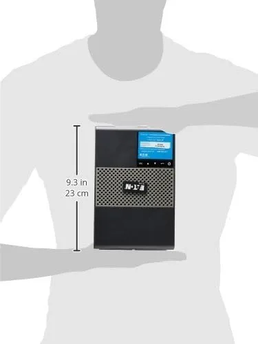 EATON 5P 1000VA 770W 120V LINE-INTERACTIVE UPS, 5-15P, 8X 5-15R OUTLETS, TRUE SINE WAVE