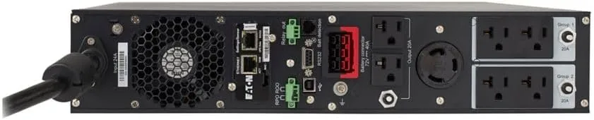 EATON 9PX 3000VA 2700W 120V Online Double-Conversion UPS - Rack/Tower, L5-30R, 6x5-20R
