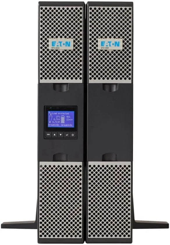 EATON 9PX 3000VA 2700W 120V Online Double-Conversion UPS - Rack/Tower, L5-30R, 6x5-20R
