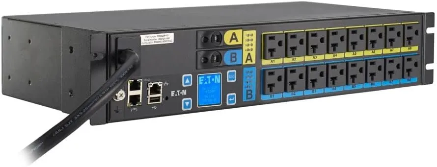 Eaton Managed Rack PDU 2.88 kW max 120V 24A 50-60Hz 2U Single-Phase PDU
