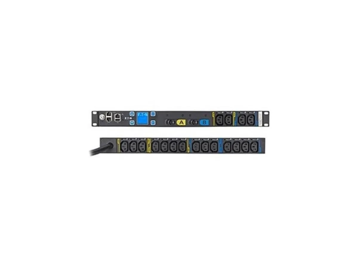 Eaton Metered Input Rack PDU, 1U, L6-30P Input, 10 ft Cord, 18x C13