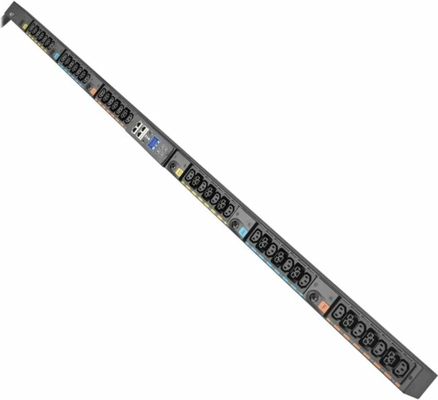 Eaton Single-Phase Metered Input Rack PDU G4, 208V, 42 Outlets, 24A, 5.8kW, L6-30 Input, 10 ft. Cord, 0U Vertical