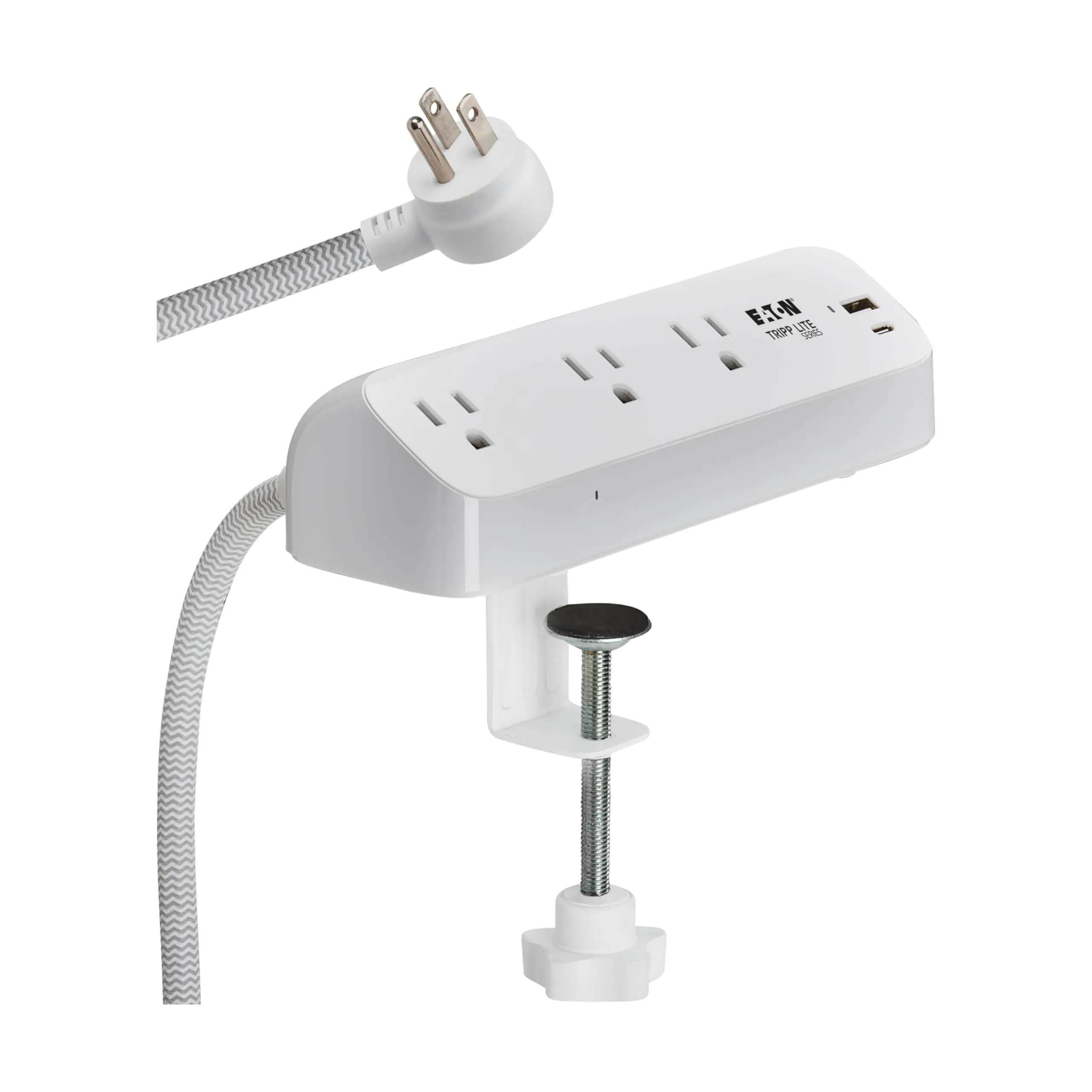 Eaton Tripp Lite Series Desk Clamp Power Strip Surge Protector