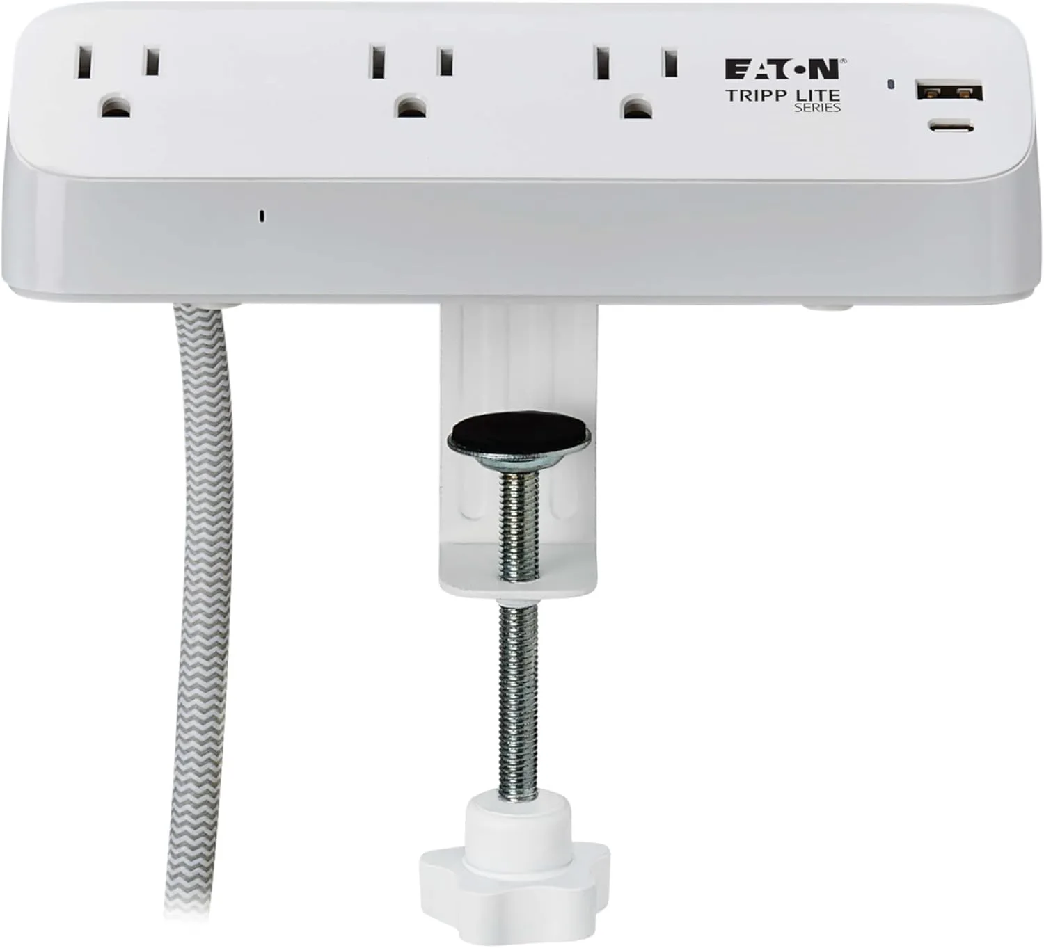 Eaton Tripp Lite Series Desk Clamp Power Strip Surge Protector