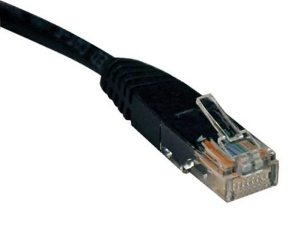 Eaton Tripp Lite Cat5e 350MHz Molded Patch Cable RJ45 M/M - 20 ft - Black