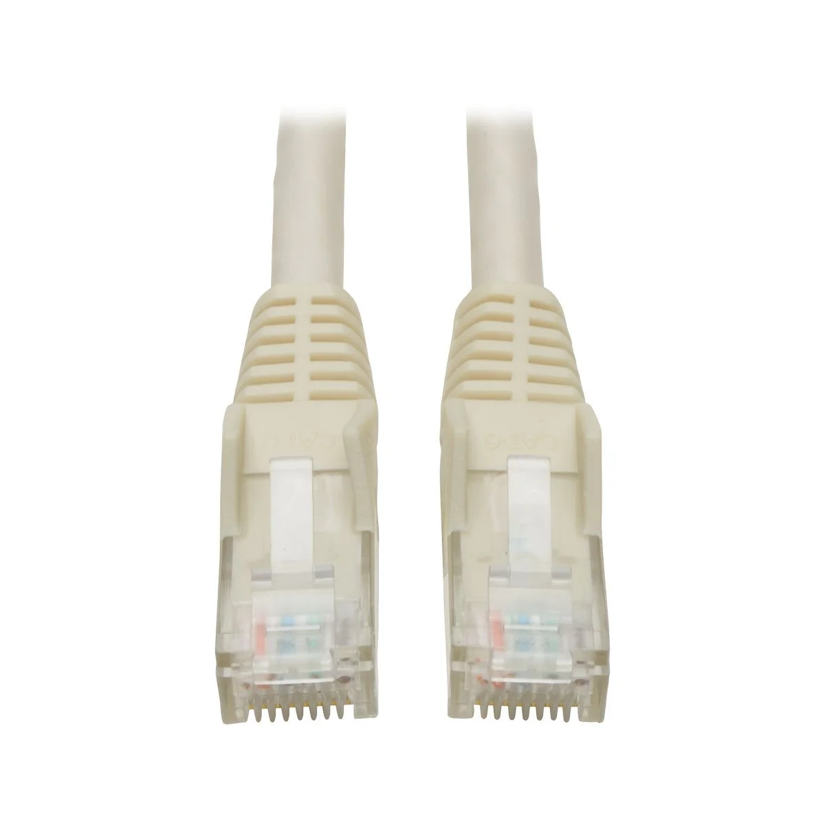 Tripp Lite Cat6 Gigabit Snagless Molded Patch Cable (RJ45 M/M) - White, 2 ft. (N201-002-WH)