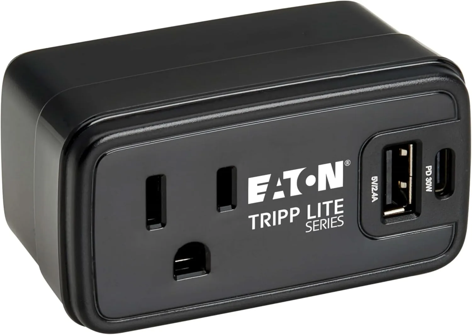 Eaton Tripp Lite SK10C32 1-Outlet Travel Power Strip & USB Charger