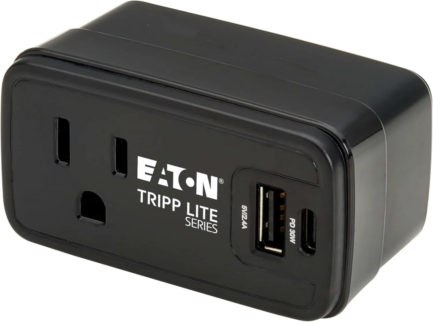 Eaton Tripp Lite SK10C32 1-Outlet Travel Power Strip & USB Charger
