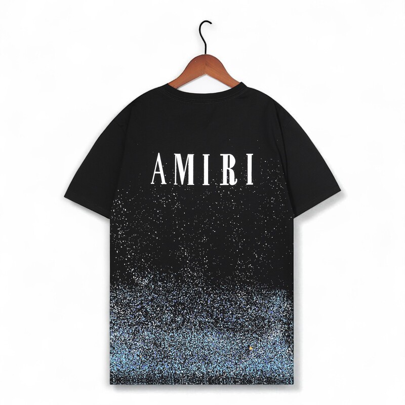Playera Amiri Degradado Estilo Streetwear de Lujo