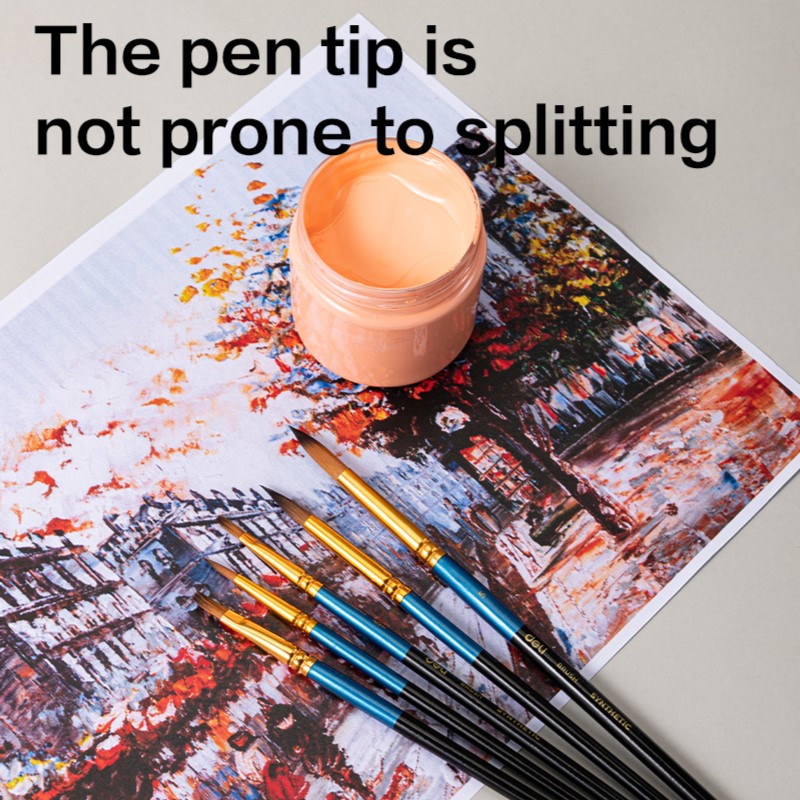 DELI COLOR EMOTION EC406 PAINTBRUSH 5PCS SET