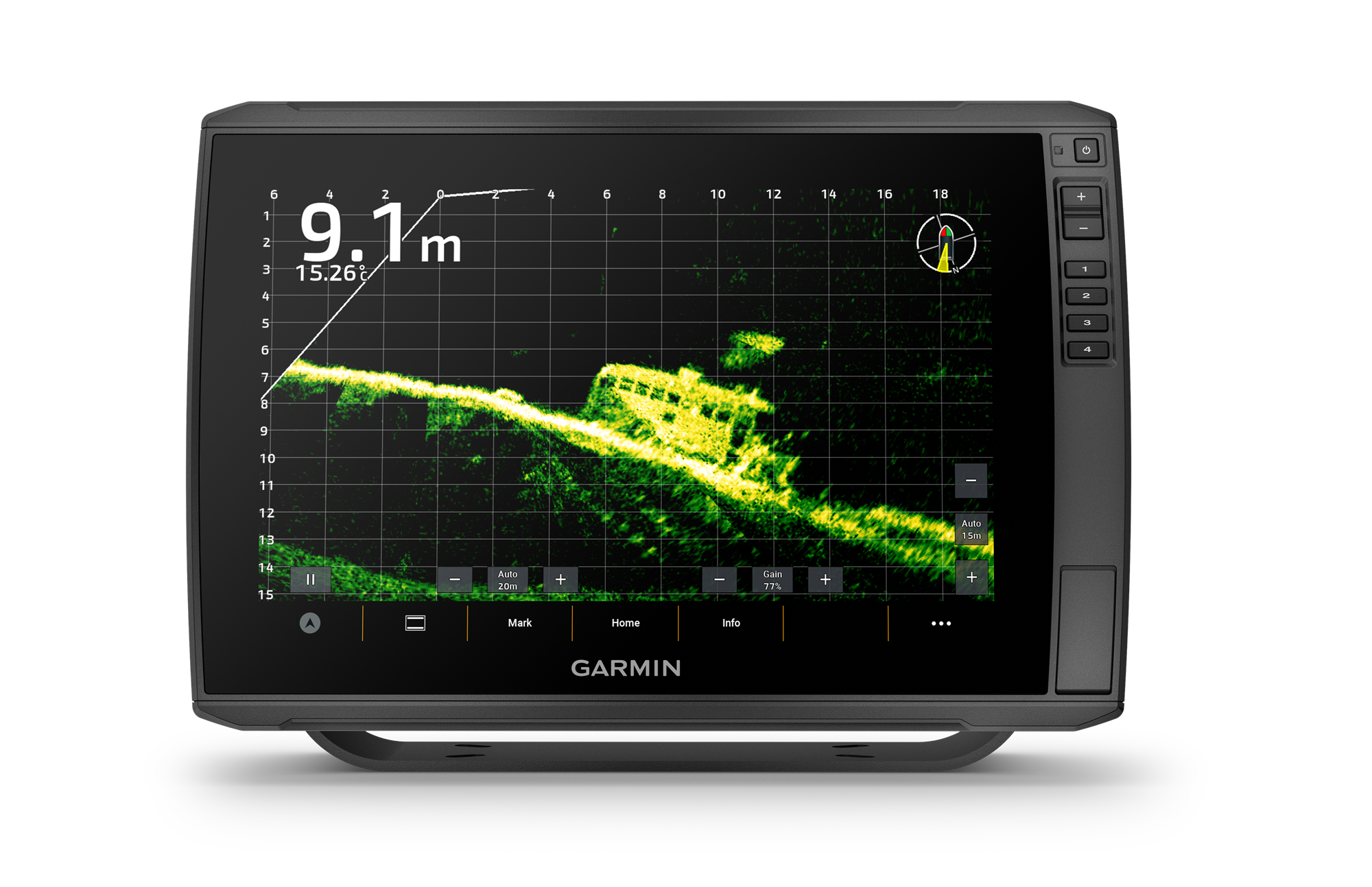 Garmin ECHOMAP Ultra2 126sv without Transducer