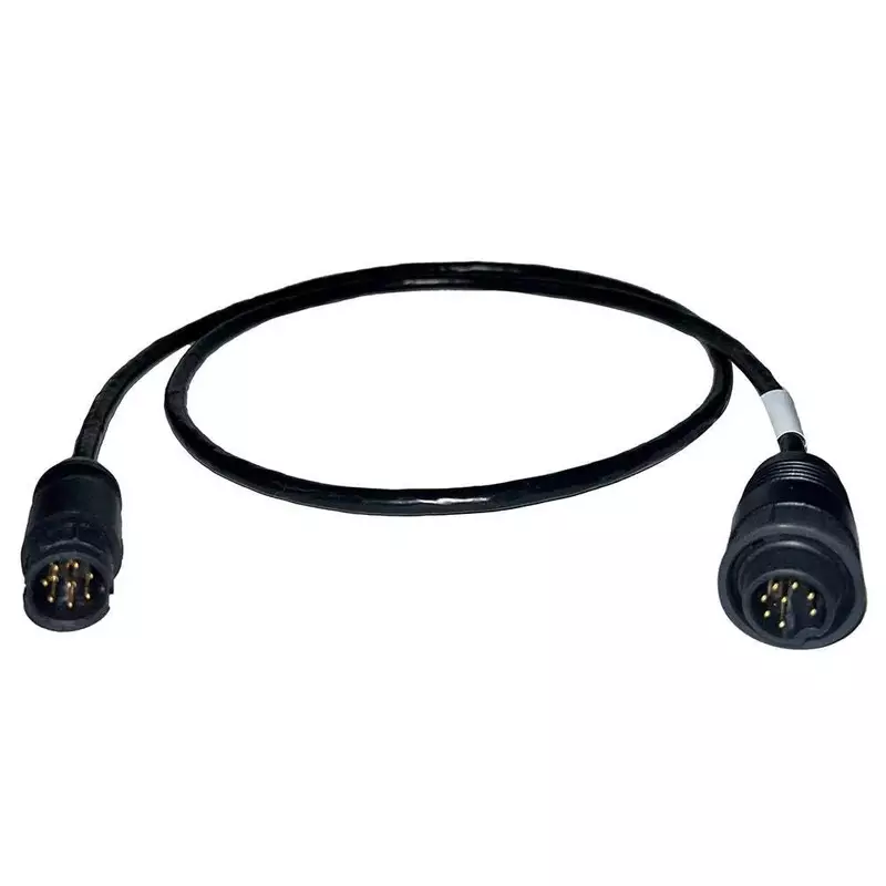 1M Adapter Cable w/Male 8-Pin Black Box Connector f/Echonautics 300W, 600W & 1kW Transducers