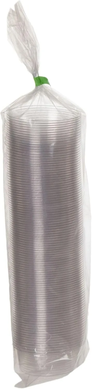 ECO-PRODUCTS Compostable Clear PLA Portion Cups and Lids