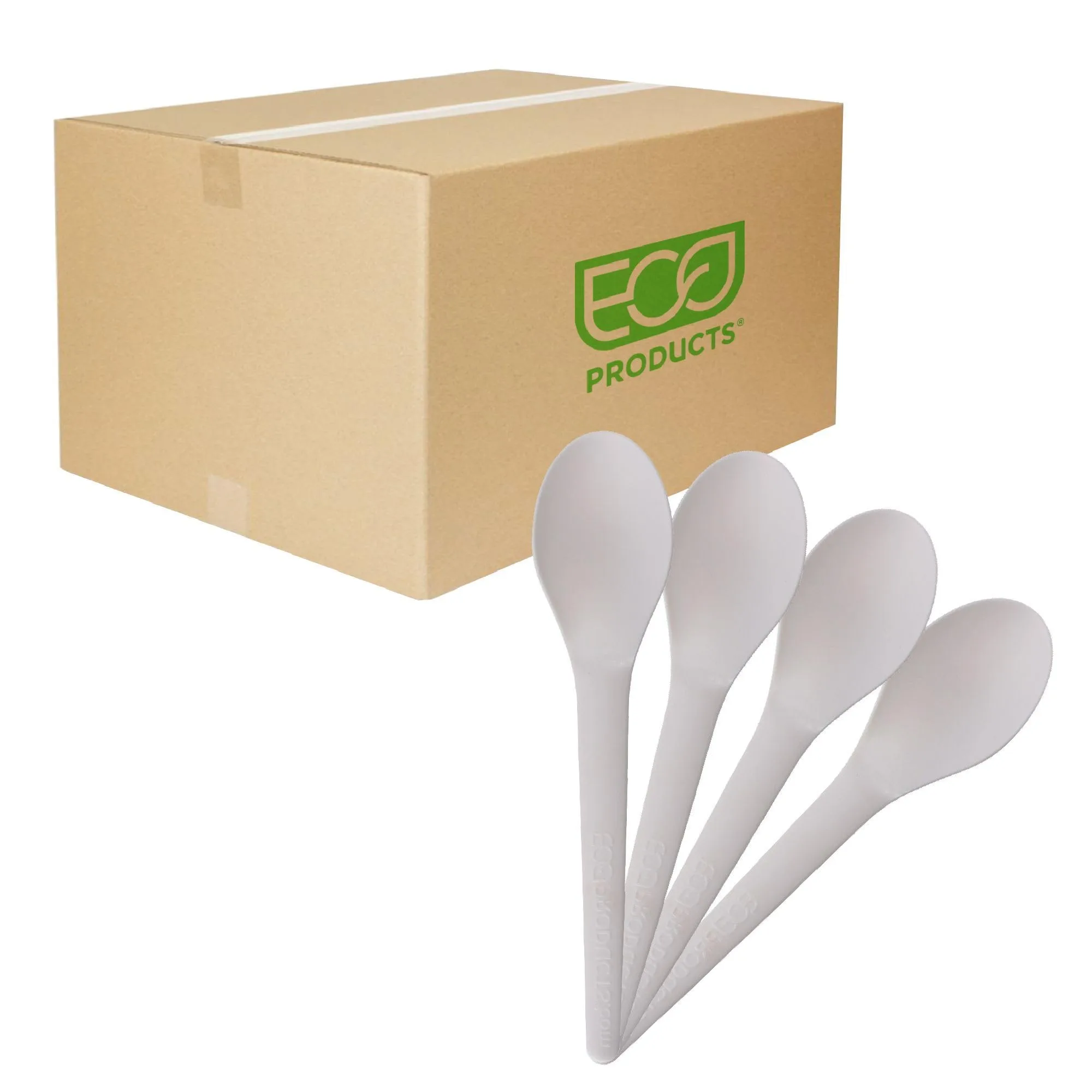 ECO-PRODUCTS Plantware CPLA Compostable Cutlery, Case of 1000