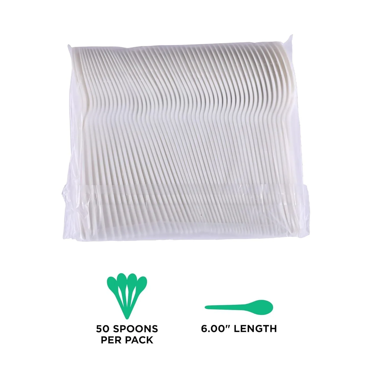 ECO-PRODUCTS Plantware CPLA Compostable Cutlery, Case of 1000