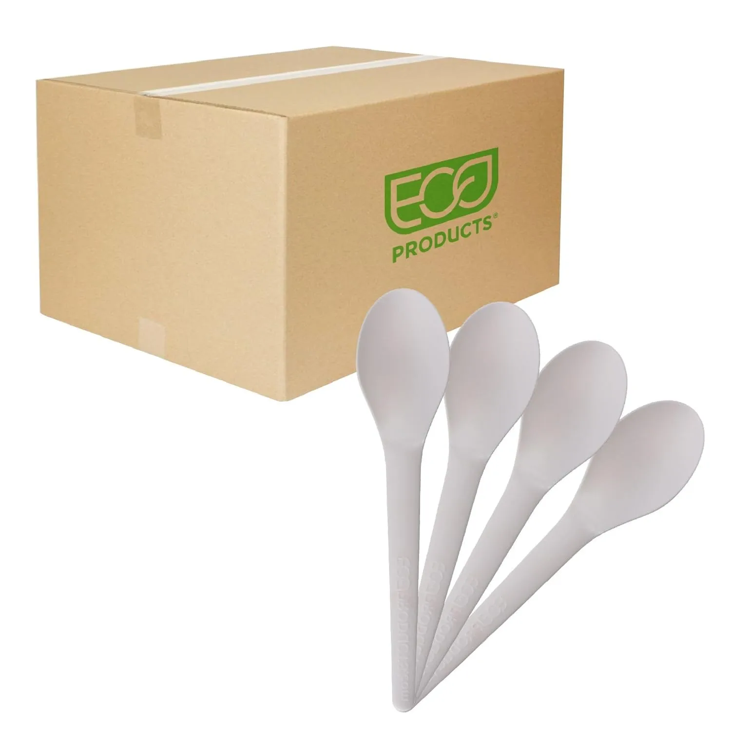 ECO-PRODUCTS Plantware CPLA Compostable Cutlery, Case of 1000