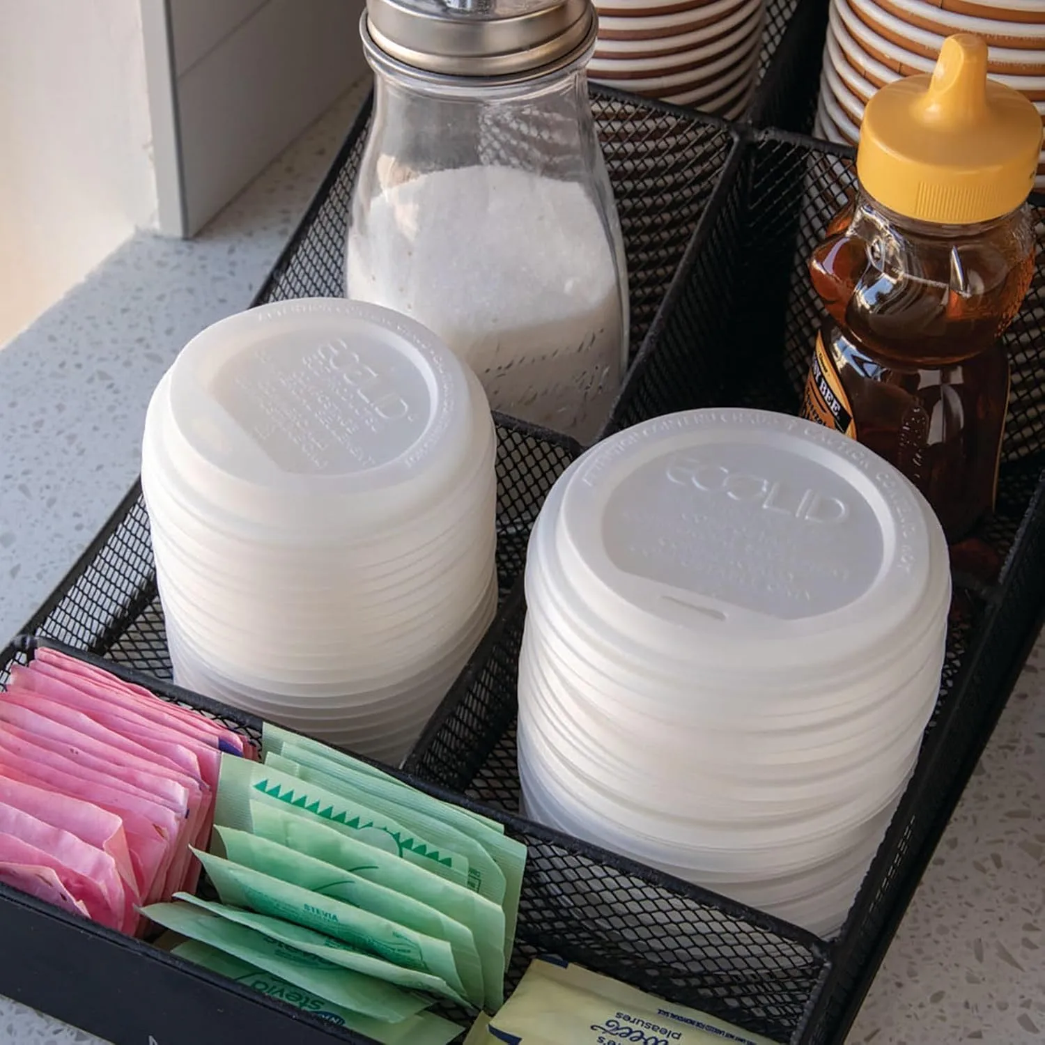 Eco-Products EcoLid Hot Cup Lids, Fits 10-20 oz