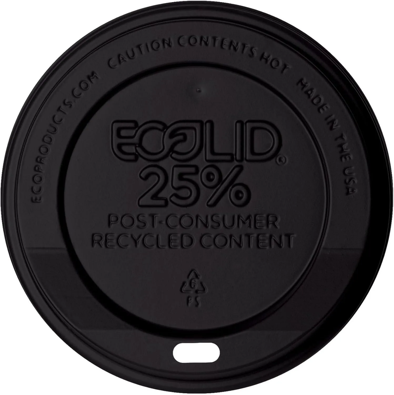 Eco-Products EcoLid Hot Cup Lids, Fits 10-20 oz
