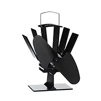 Mini Heat Powered Stove Fan - Classic Compact Design, Perfect for Wood Stoves