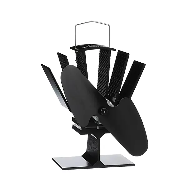 Mini Heat Powered Stove Fan - Classic Compact Design, Perfect for Wood Stoves