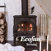 Mini Heat Powered Stove Fan - Classic Compact Design, Perfect for Wood Stoves
