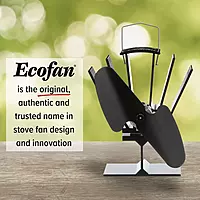 Mini Heat Powered Stove Fan - Classic Compact Design, Perfect for Wood Stoves