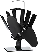 Mini Heat Powered Stove Fan - Classic Compact Design, Perfect for Wood Stoves