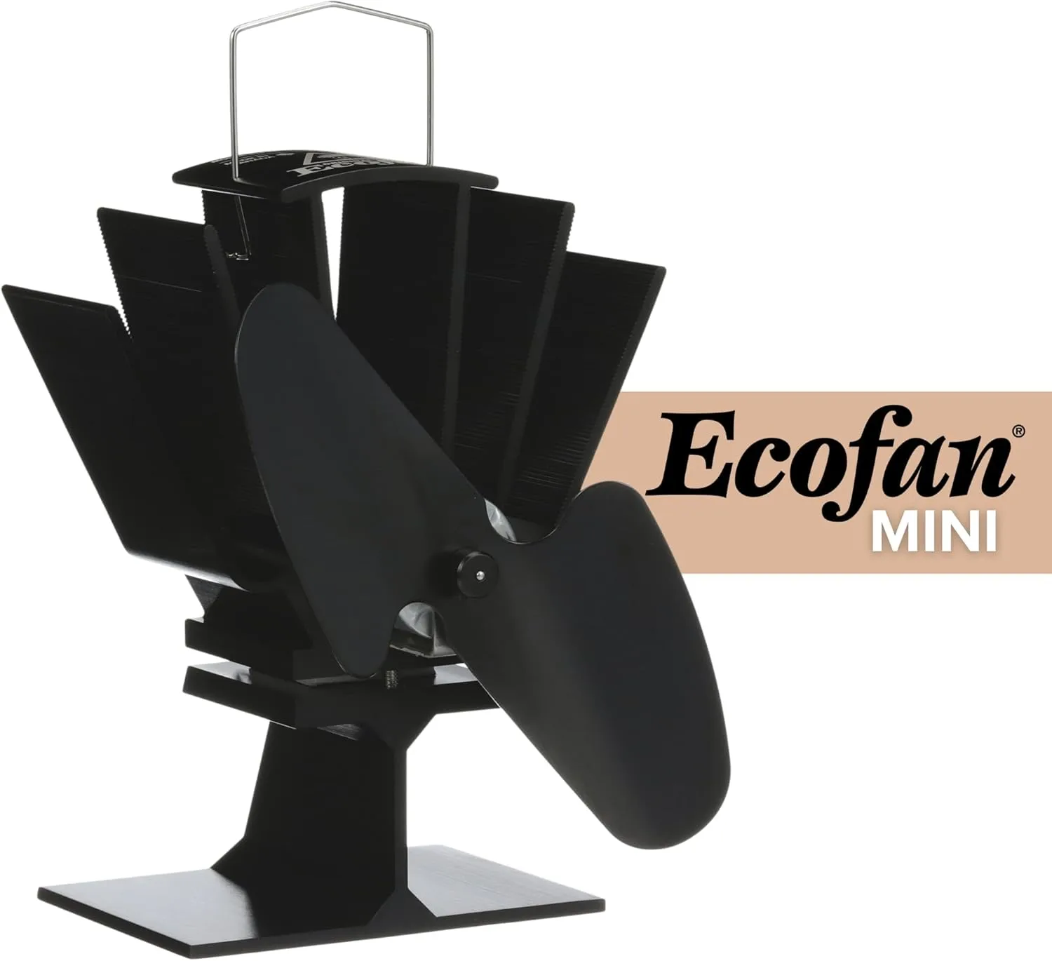 Mini Heat Powered Stove Fan - Classic Compact Design, Perfect for Wood Stoves